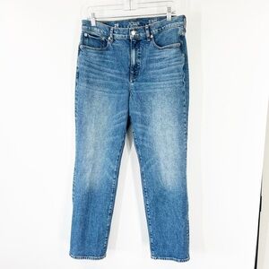 J. Crew Slim Straight High Rise Jeans